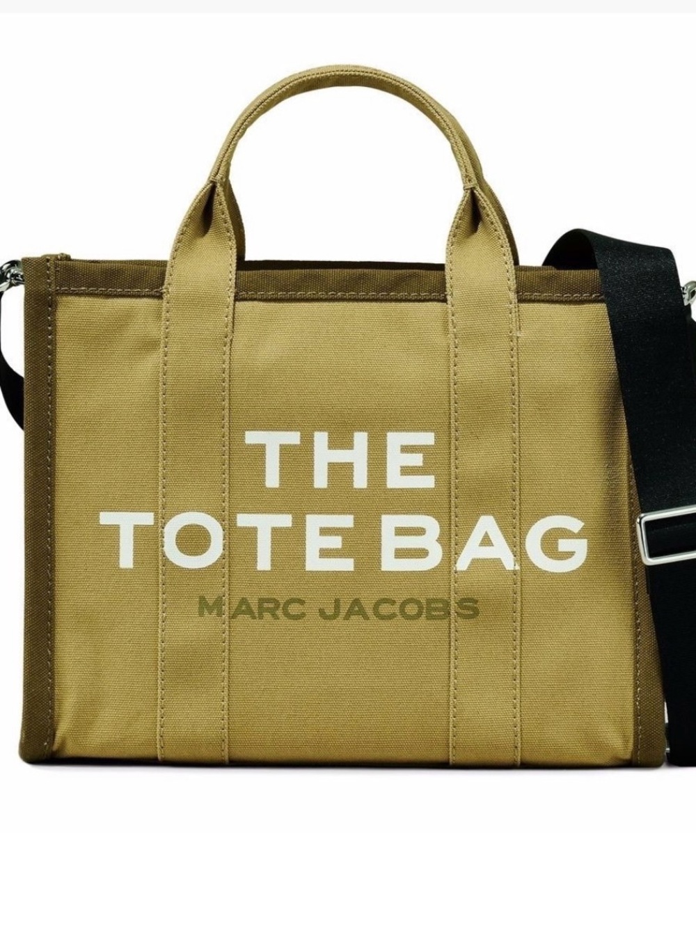 Marc Jacobs Canvas The ToteBag Medium in Tan - Picture 9 of 11